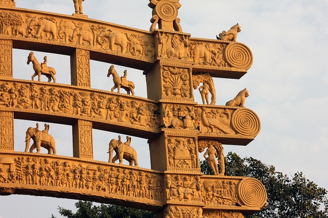 image from Buddhist Monuments at Sanchi