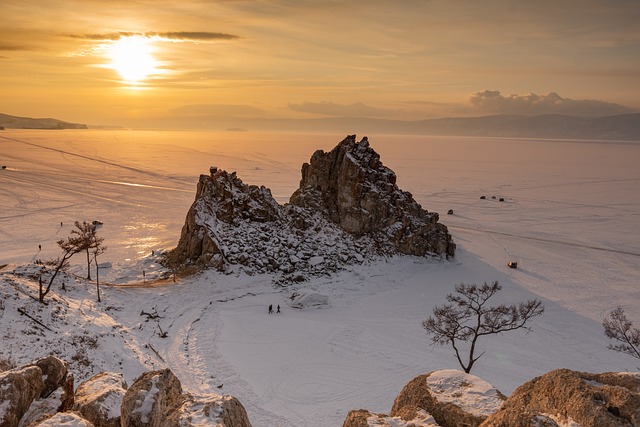 image from Lake Baikal Russia