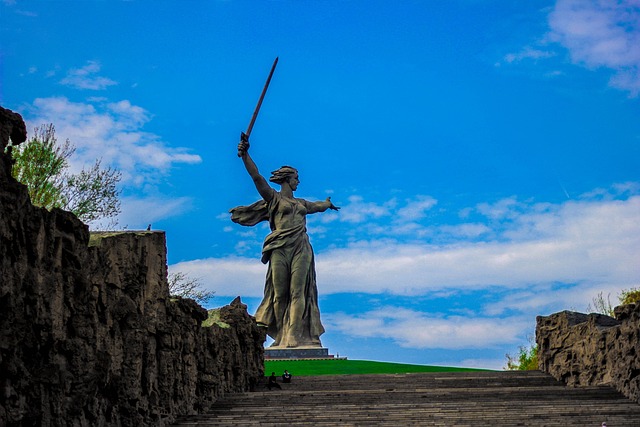 image from Mamayev Kurgan: The Motherland Calls