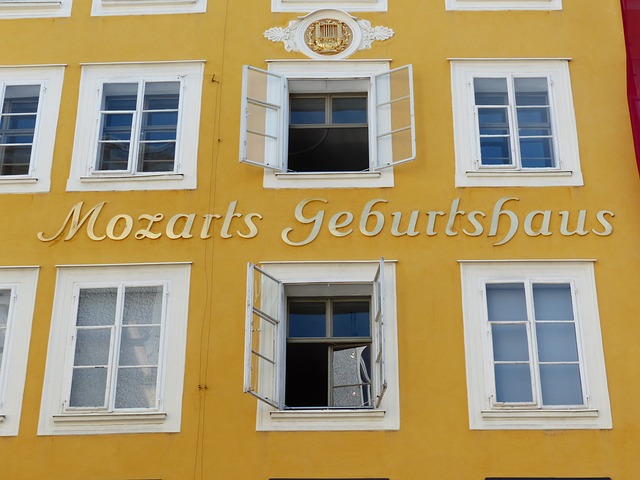 image from Mozarts Birthplace Salzburg