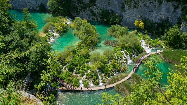 image from Plitvice Lakes National Park, Croatia