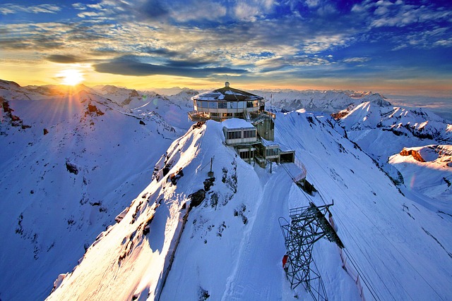 image from Schilthorn, Switzerland