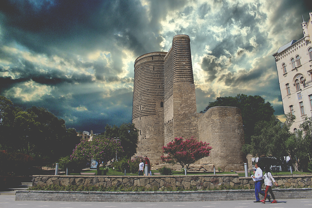 image from Walled City of Baku With the Shirvanshahs Palace and Maiden Tower