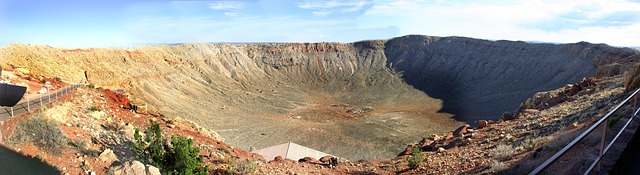 image from Winslow Az Meteor Barringer Crater